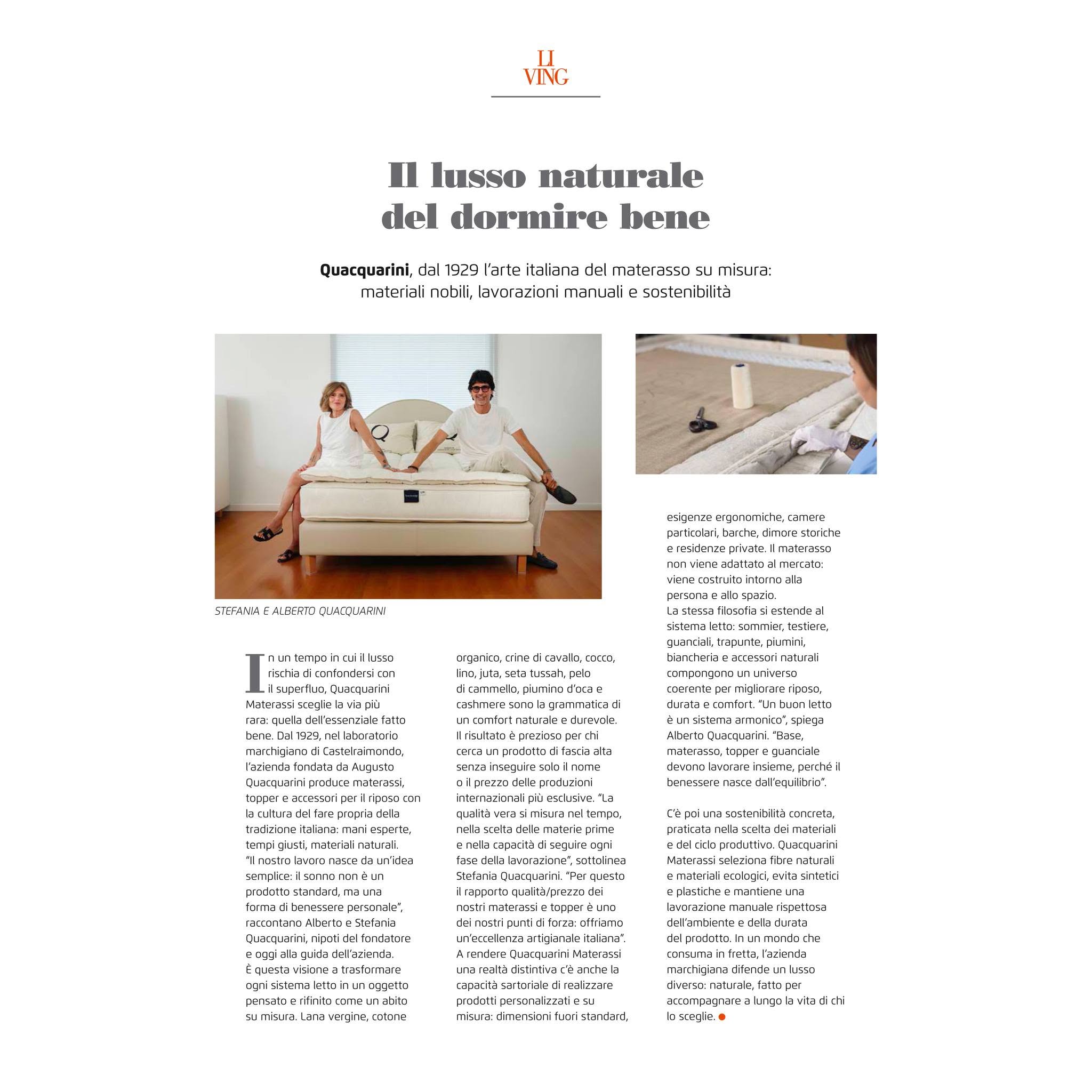 Articolo Stil’è Magazine - Settembre 2026