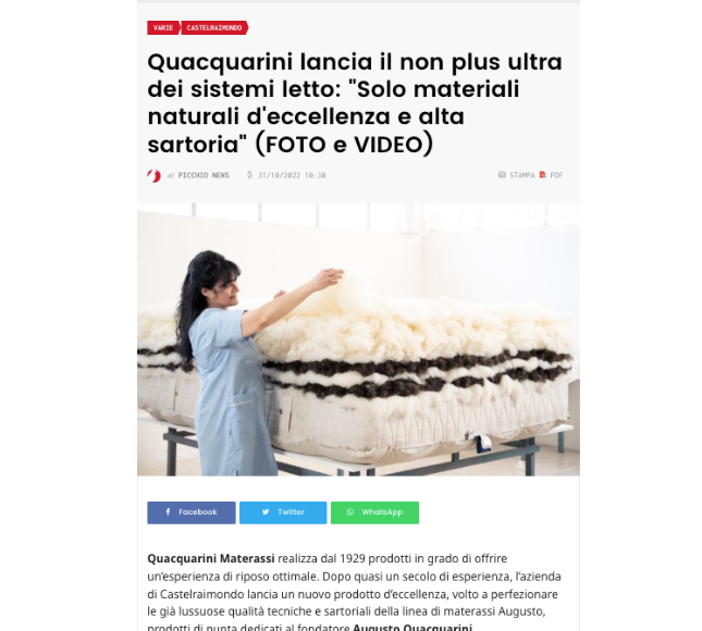 Articolo Picchio News - Ottobre 2022
