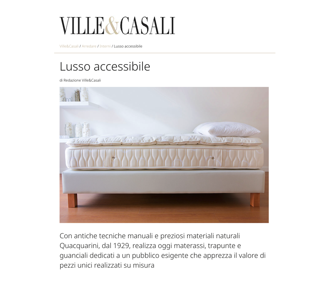 Articolo Ville & Casali Online - Giugno 2021